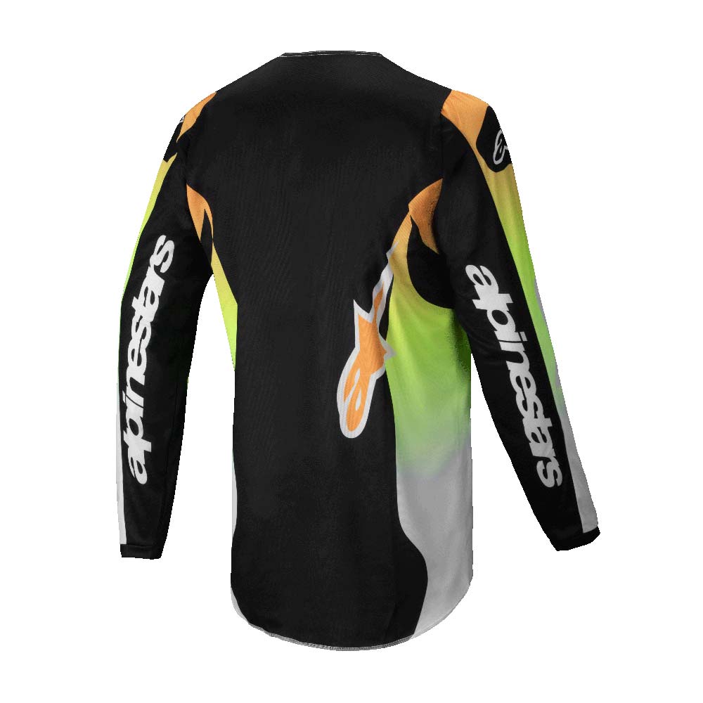 Alpinestars - Maillot Fluid Wurx Jaune / Vert / Noir / Blanc