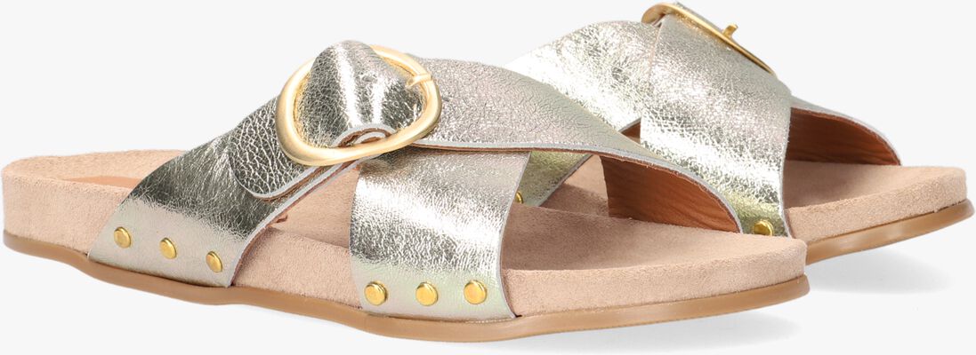 NOTRE-V gouden notre-v slippers 10318