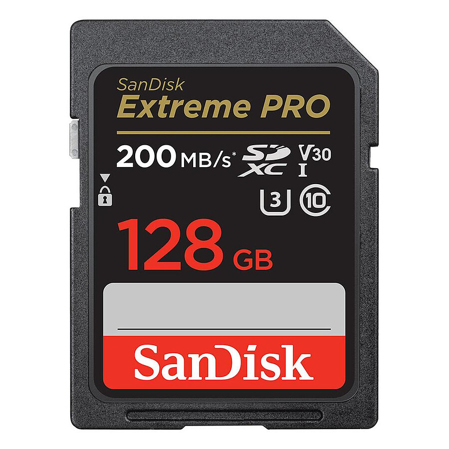 SanDisk Extreme Pro SDHC UHS-I 128 Go  (SDSDXXD-128G-GN4IN)