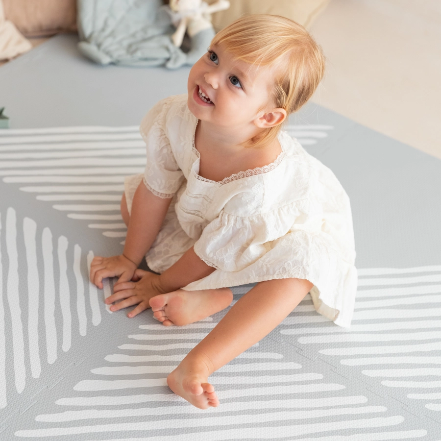 toddlekind Prettier Puzzle Spielmatte Sandy Lines Stone 120 x 180 cm