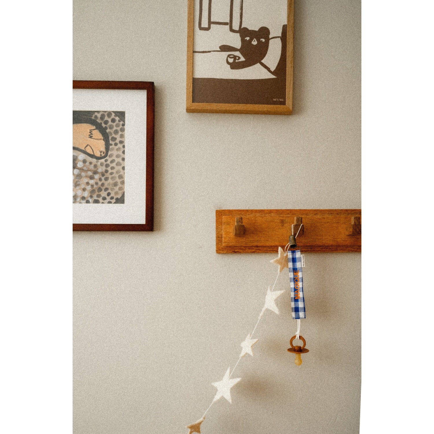 Atelier Pomme | KEEP-IT-CLOSE SPEENKOORD | CHECKED IN BOLDY BLEU