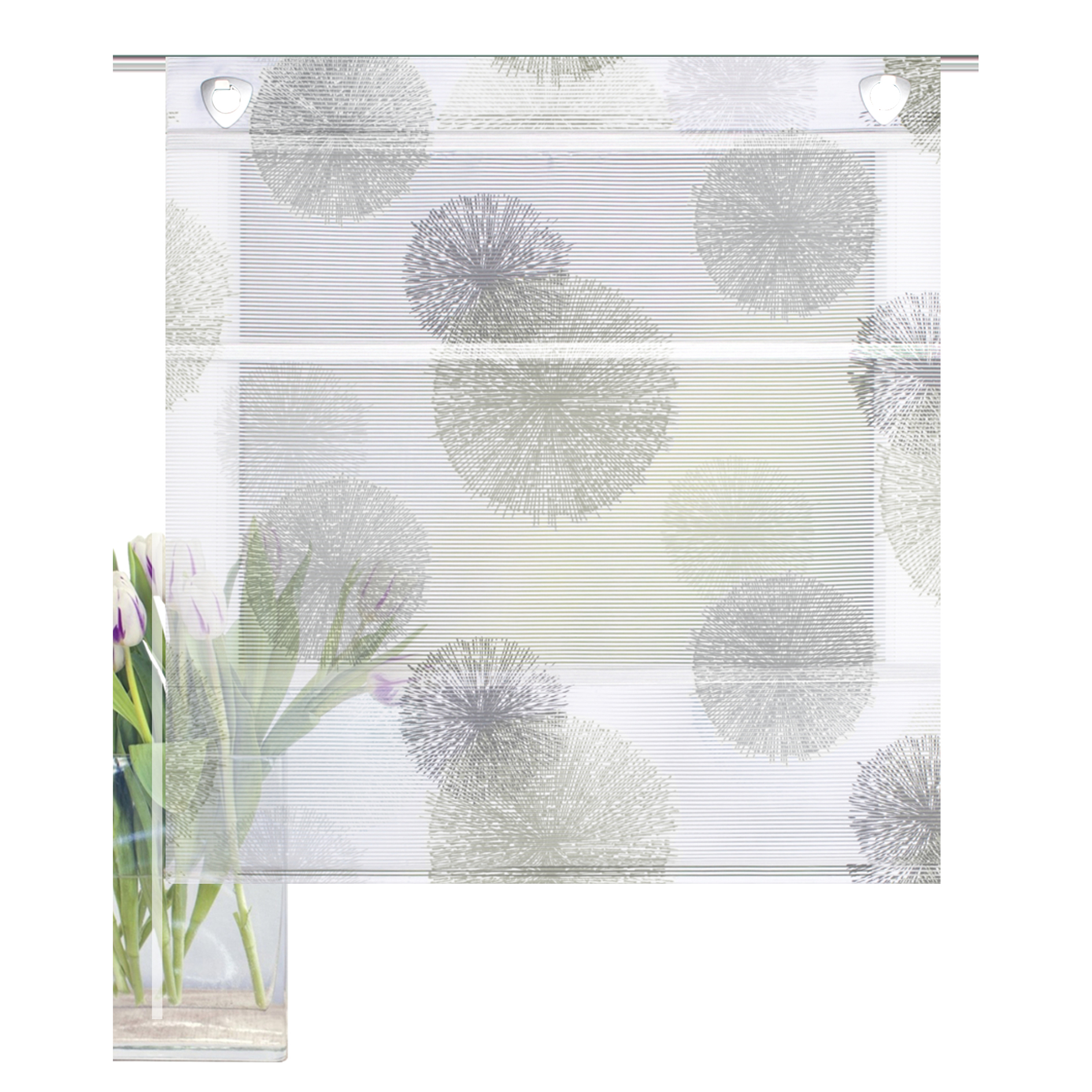 Magnetrollo RAWLINS - stein - 45x130 cm