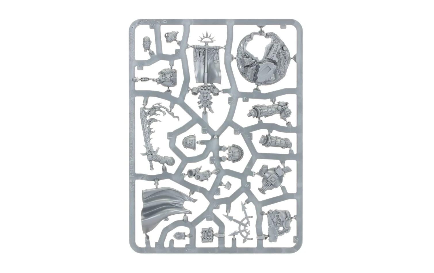 Figur Warhammer 40K Grey Knights Kastellan CroweWarhammer 40.000 Grey Knights Kastellan Crowe