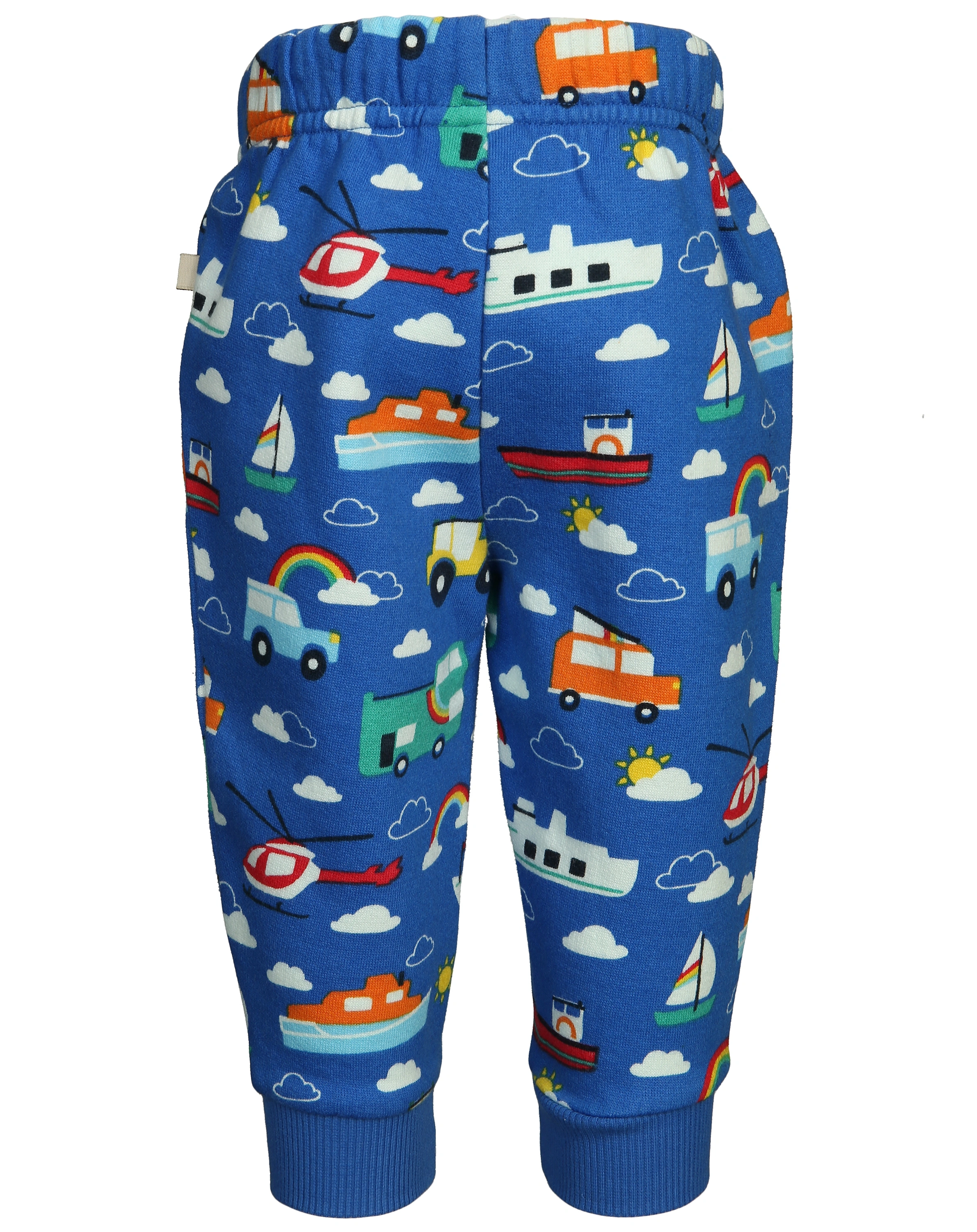 Sweathose CRAWLERS - LAND SEA SKY in blau