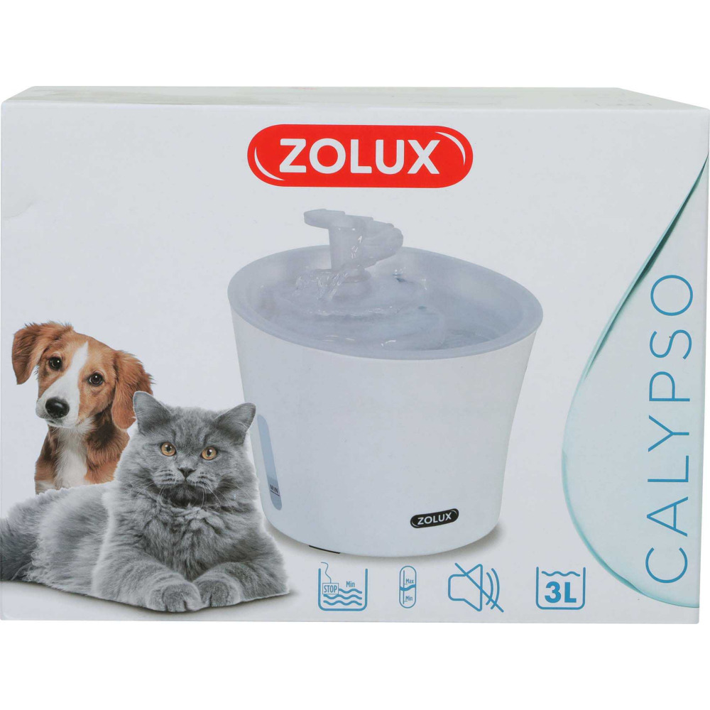 Fontaine à eau pour chiens et chats calypso 3 litres