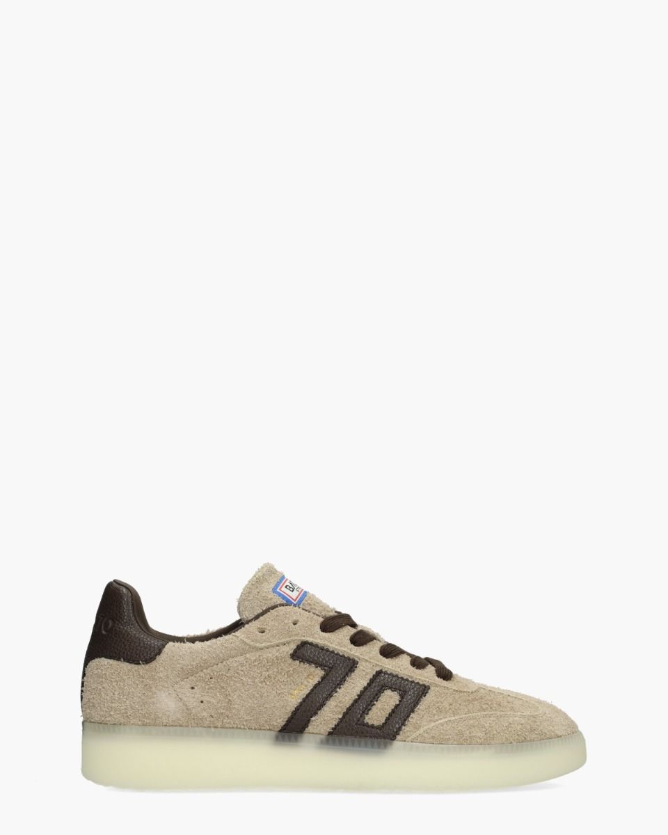 Back 70 Boston Beige/Donkerbruin Herensneakers