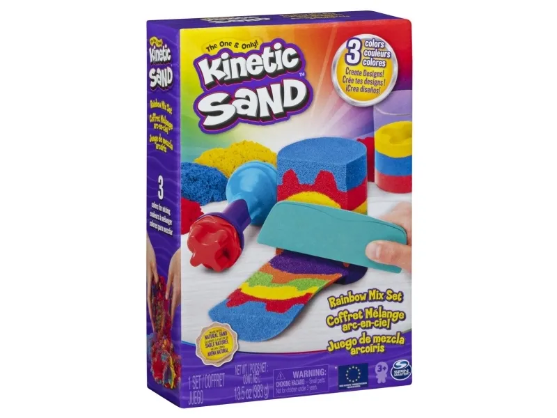 Kinetic Sand Rainbow Mix Set