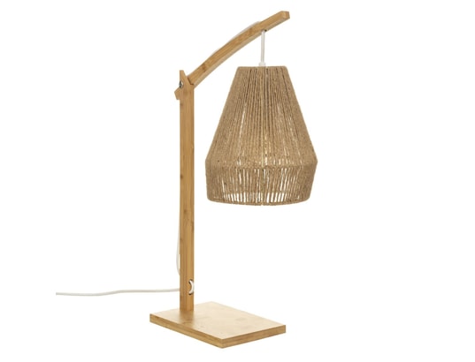 ATMOSPHERA - Lampe à poser Lampe arc palm h55cm beige