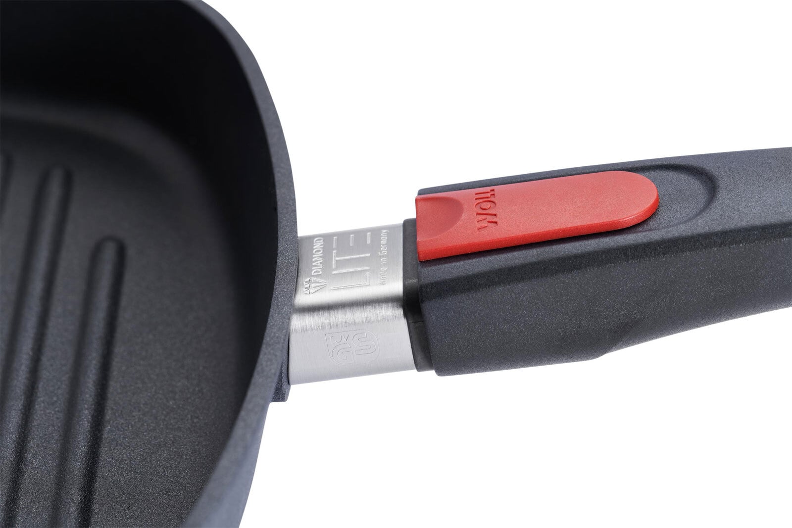 WOLL Guss-Steakpfanne DIAMOND LITE quadratisch 28 x 28 cm