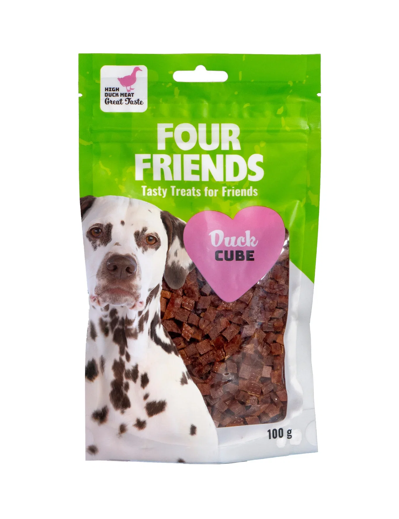 FourFriends Hundegodteri Cube and FourFriends 100 g