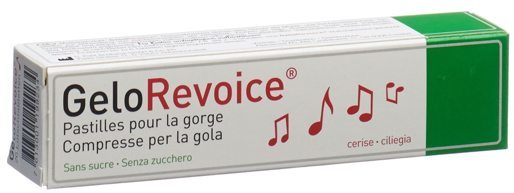 GELOREVOICE Halstabletten Lutschtabl Kirsche 20 Stk