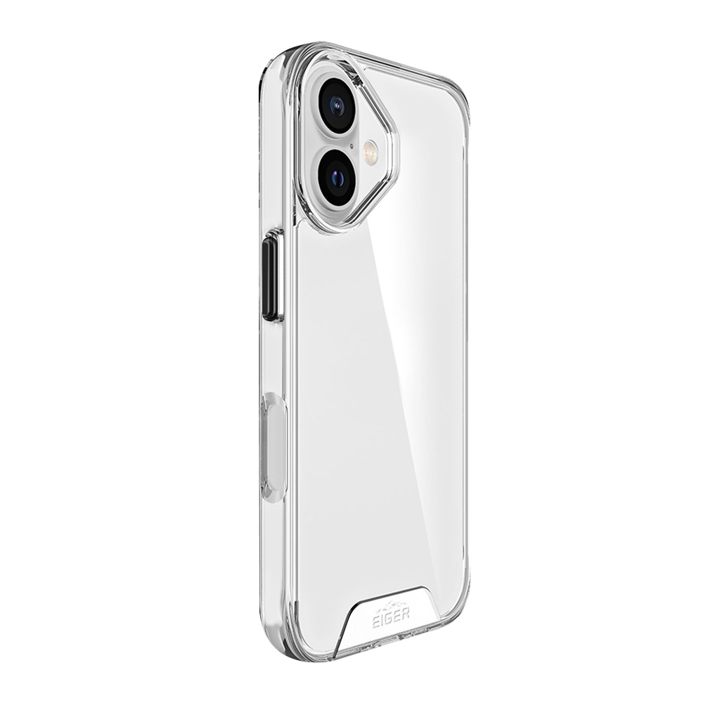 iPhone 16 Glacier Case Hybrid Schutzhülle (EGCA00628) - Transparent