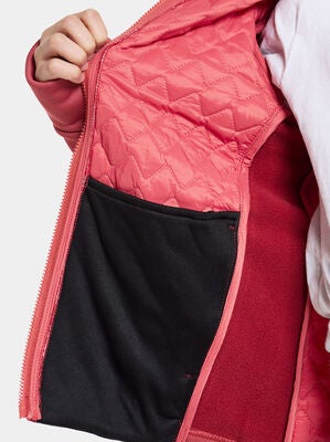 Didriksons Kapris Hybridjakke, Garnet Red