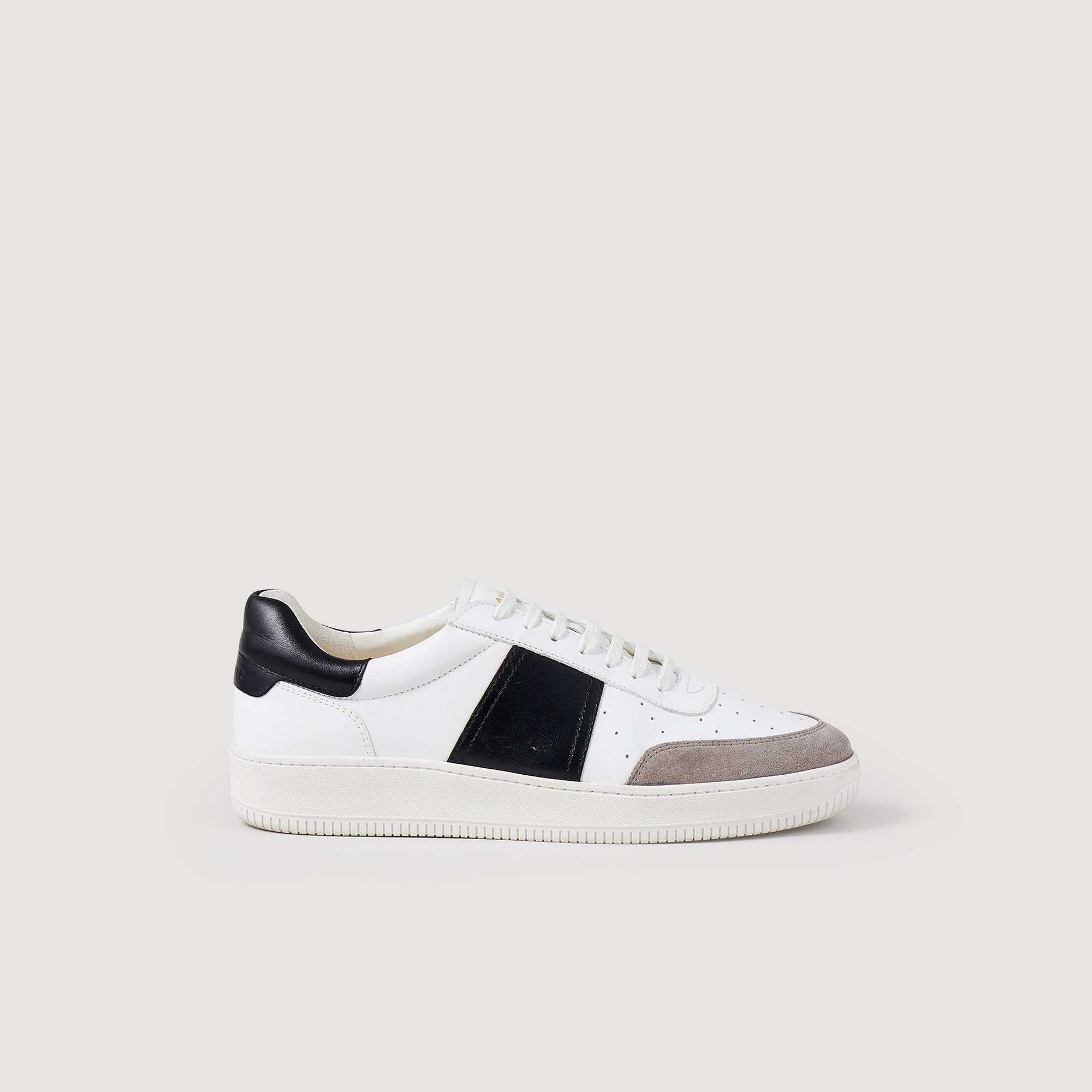 Sneakers en cuir de tannerie certifiee