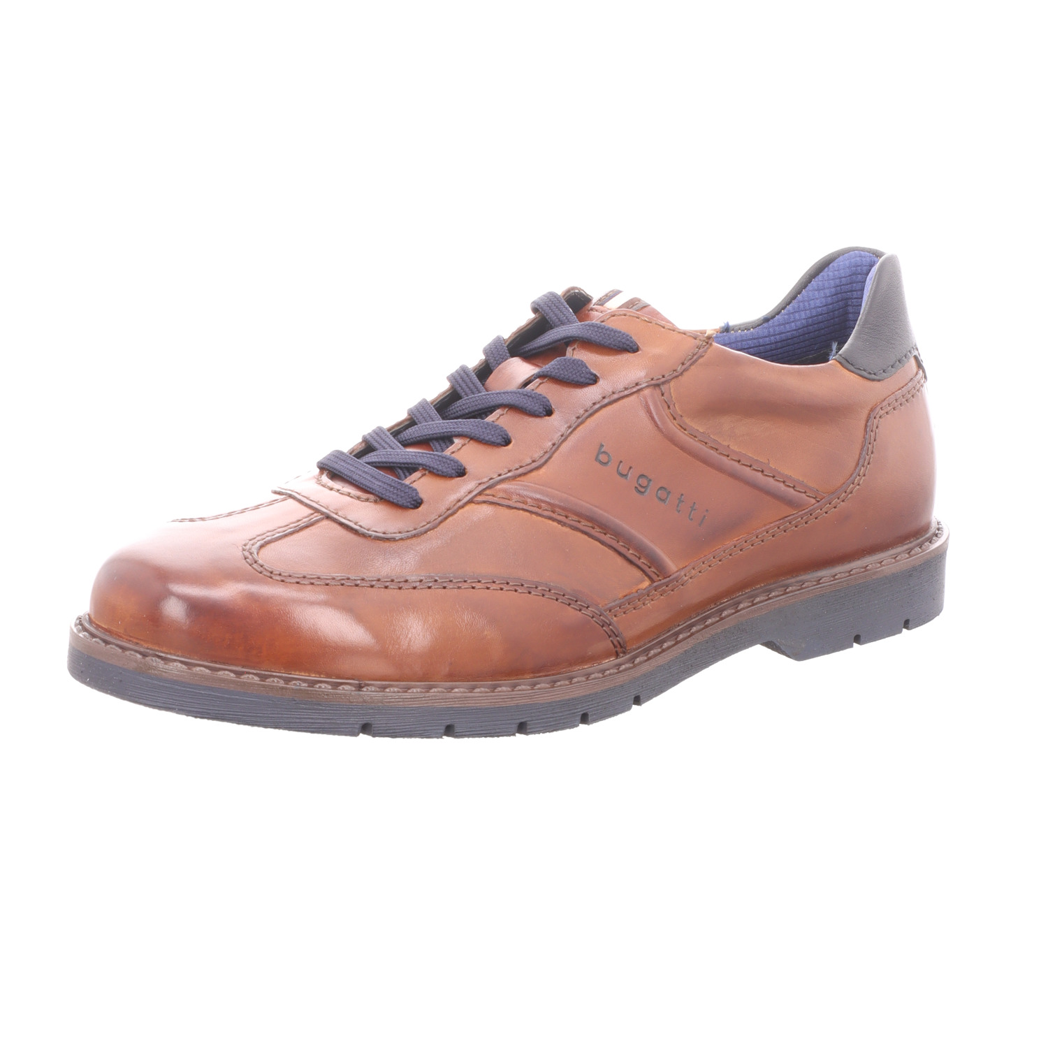 Bugatti Herren-Schnürhalbschuh Casimiro Evo Braun