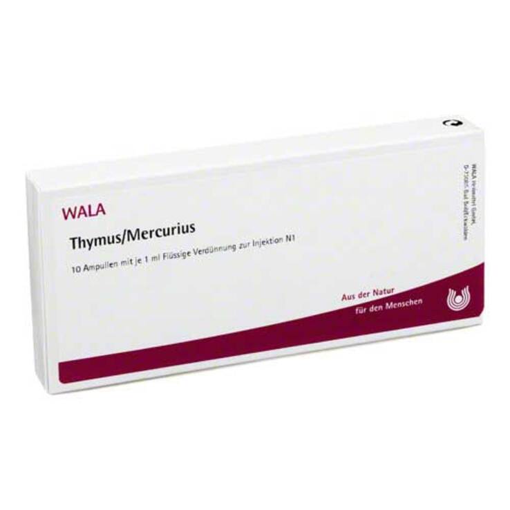 Thymus / Mercurius Ampullen, 10X1 ml