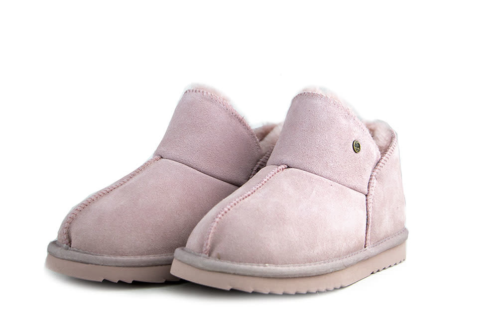 Warmbat Pantoffels Willow Roze Suede