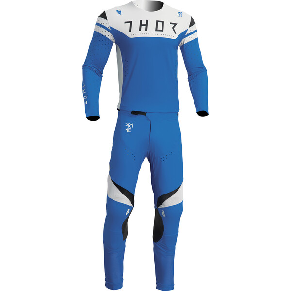 Thor Motocross - Maillot Prime Rival Bleu / Blanc