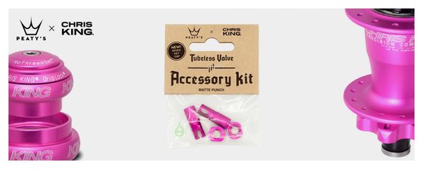 Accessoires de Valve Tubeless Peaty's x Chris King (MK2) Punch