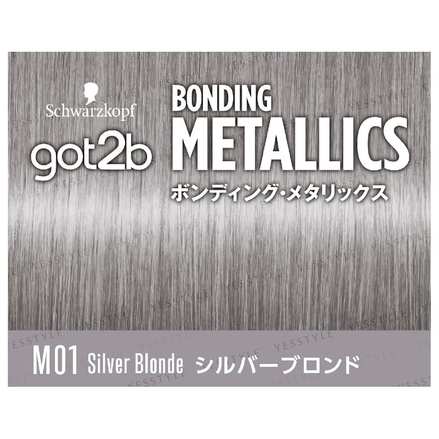 Schwarzkopf - got2b Bonding Metallics Haarkleur
