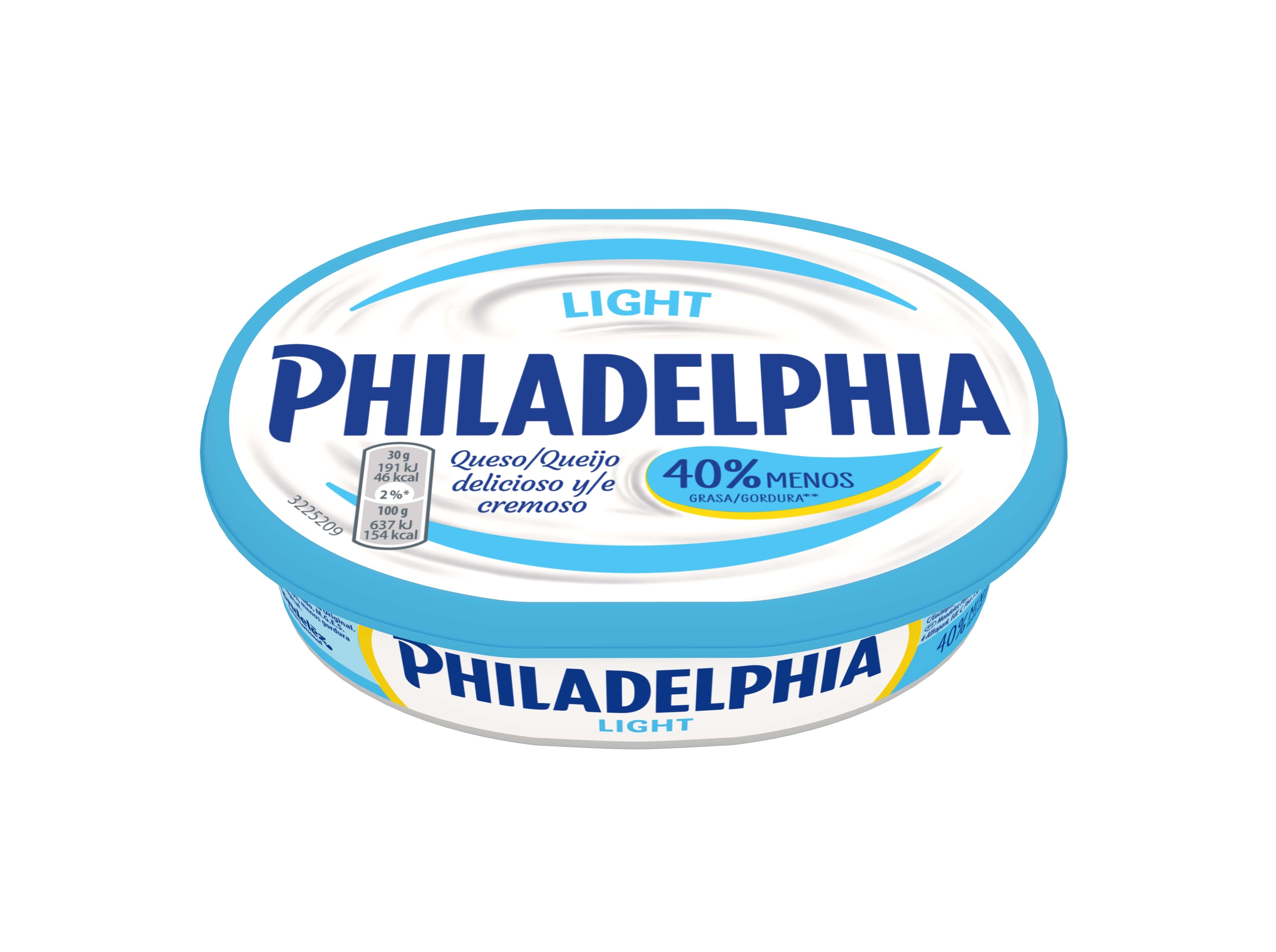 QUEIJO CREME PHILADELPHIA LIGHT 150GR