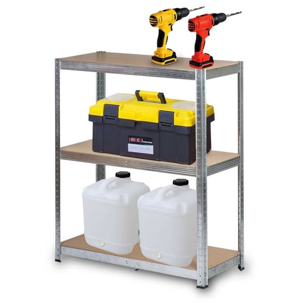 Metallhylle for oppbevaring 222 x 90 x 40 cm Humberg HR-814