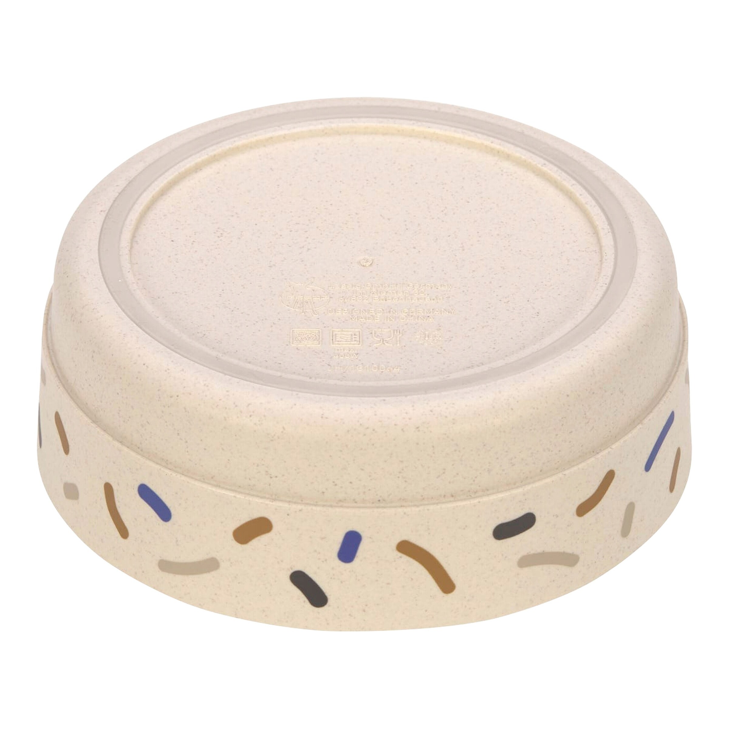 Lässig Schale mit Zellulose beige / blau