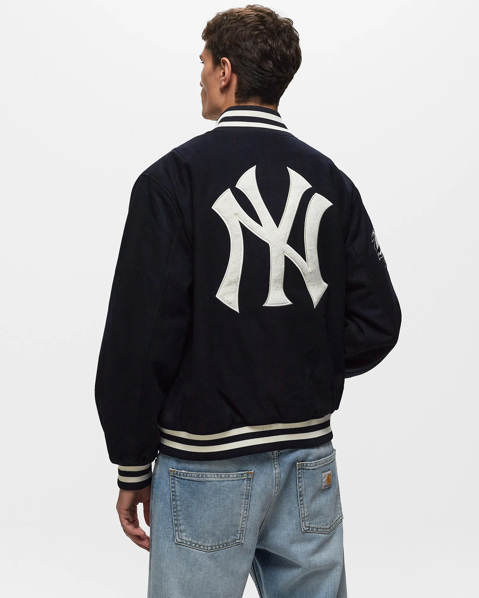 New Era MLB PATCH VARSITY JACKET NEW YORK YANKEES
