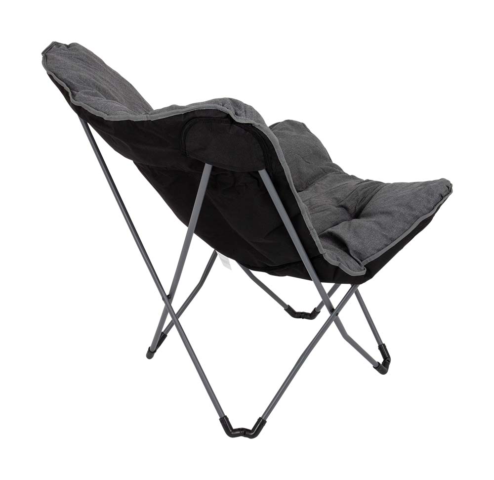 Bo-Camp Urban Outdoor Redbrigde L vlinderstoel - Grey