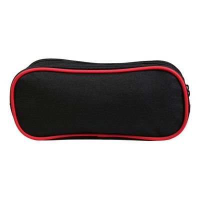 Trousse rectangulaire Vorax Tigre - 2 compartiments - noir - Bagtrotter