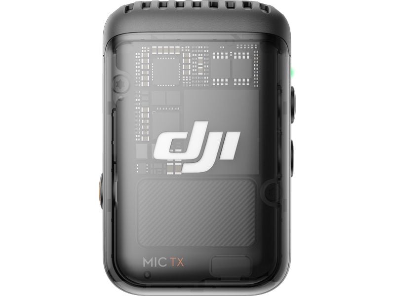 DJI Mikrofon Mic 2 Transmitter Schattenschwarz Profiklang im Taschenformat