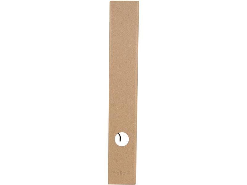 Biella Ordner Minimal Design A4 4 cm, Braun Biella Ordner mit Uni Design für kreative Zwecke