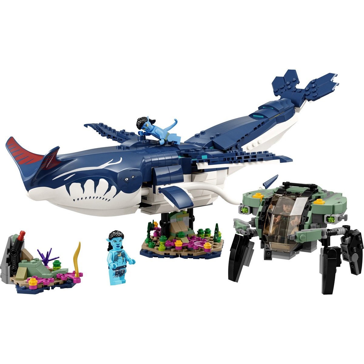 Payakan le Tulkun et Crabsuit Lego Avatar 75579