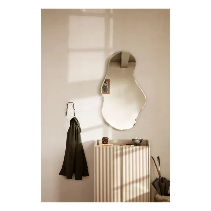 Ferm Living Patère double Curvature  | Noir