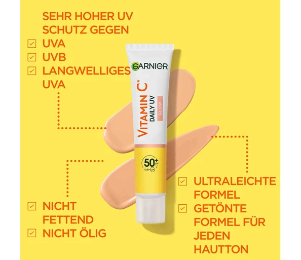 Garnier Skin Active Vitamin C Fluide Tinted SPF50 30ml