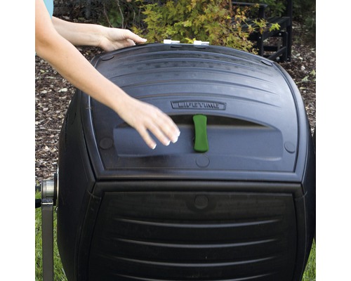 Dubbele composteerder 380 liter inclusief stalen frame