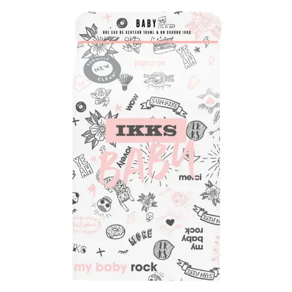 Conjunto de presente IKKS Baby Eau de Senteur 'My Baby Rock' Girl 100 ml
