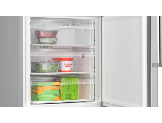 BOSCH - Réfrigérateur congélateur bas KGN49AIBT Série 6