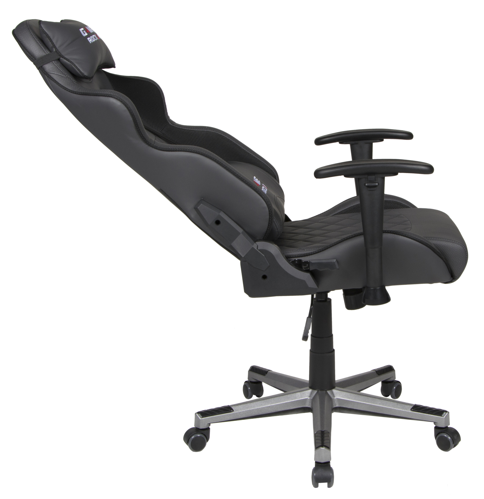 Gaming-Stuhl - anthrazit-schwarz - höhenverstellbar
