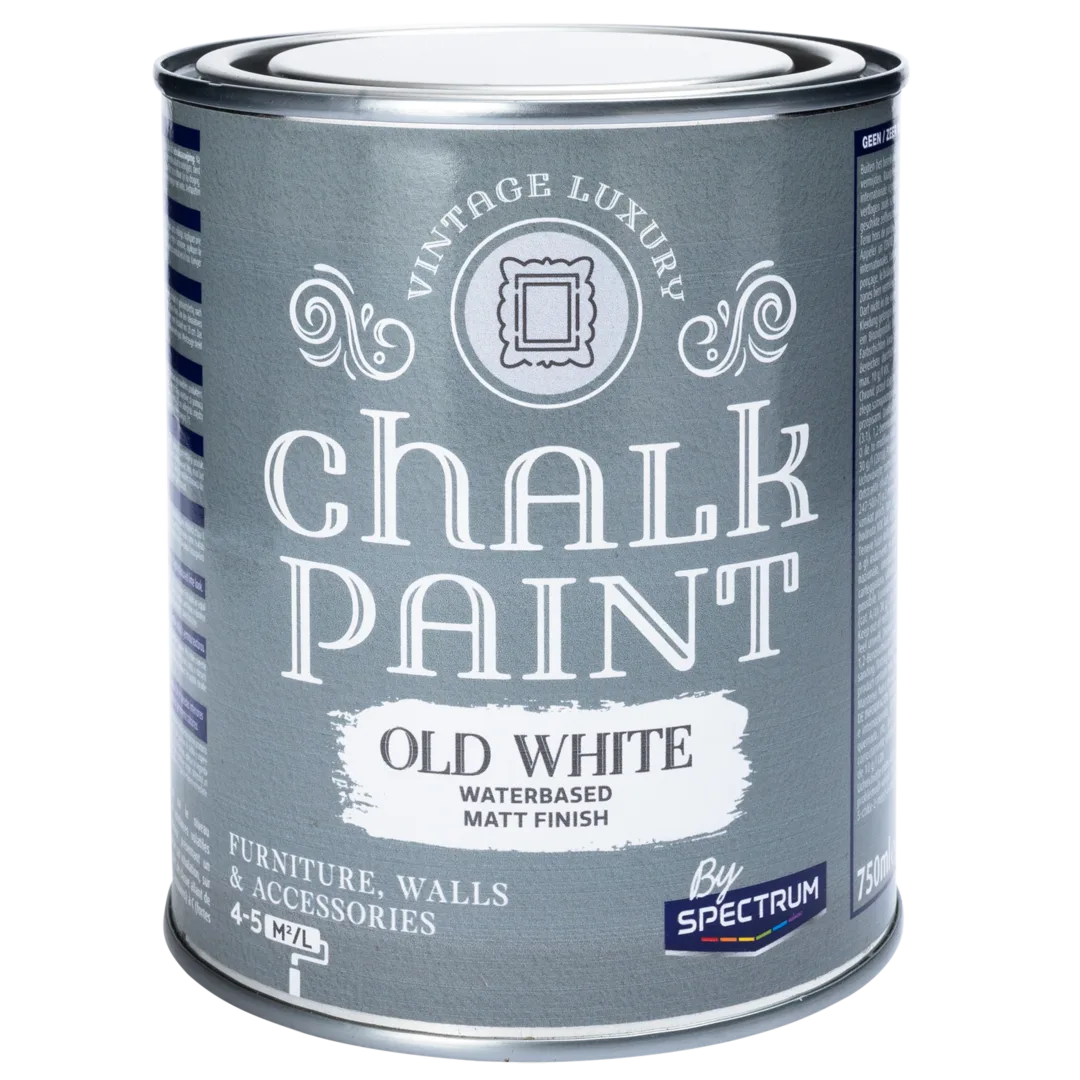 Spectrum krijtverf old white 750 ml
