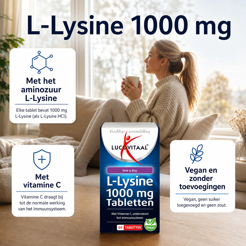 L-Lysine 1000 mg 60 tabletten