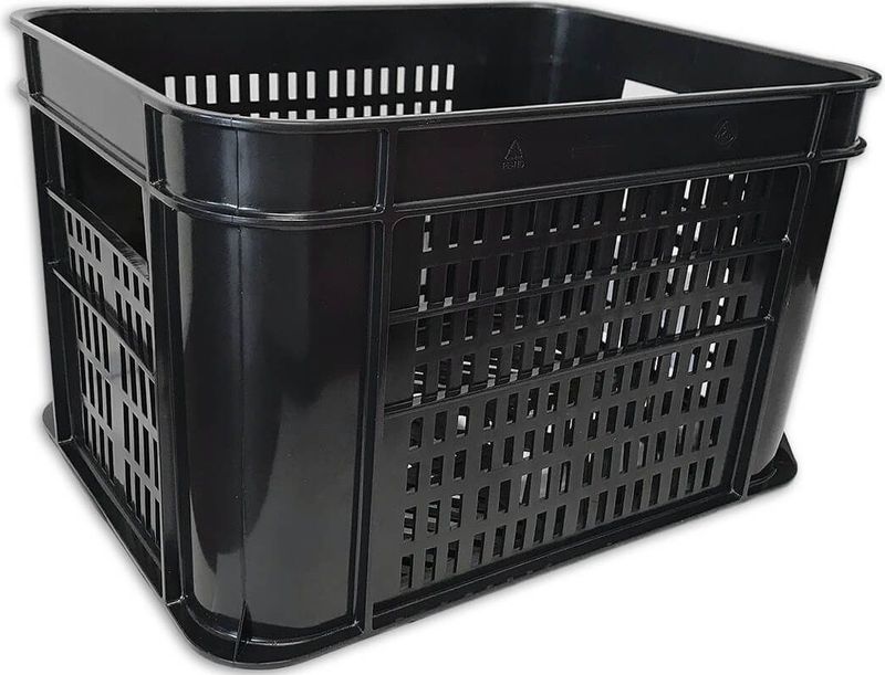 Lynx Fietskrat - 30ltr - Kunsstof - Zwart