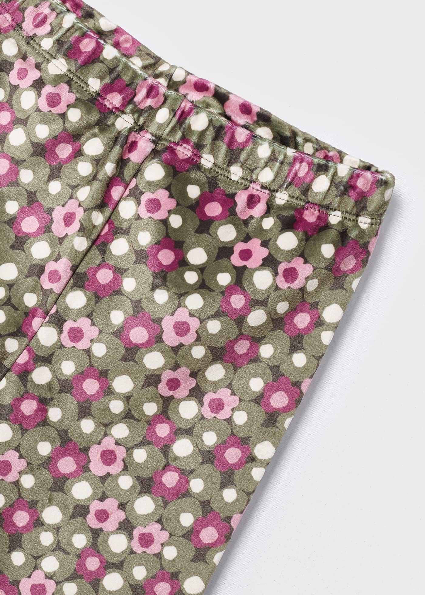 Conjunto de leggings de duas peças para meninas