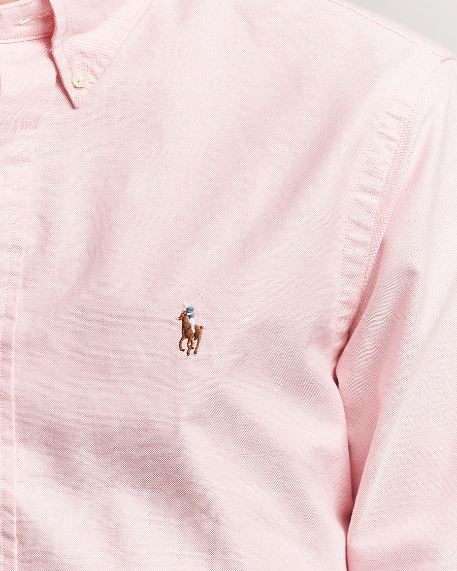 Polo Ralph Lauren Custom Fit Oxford Shirt Pink