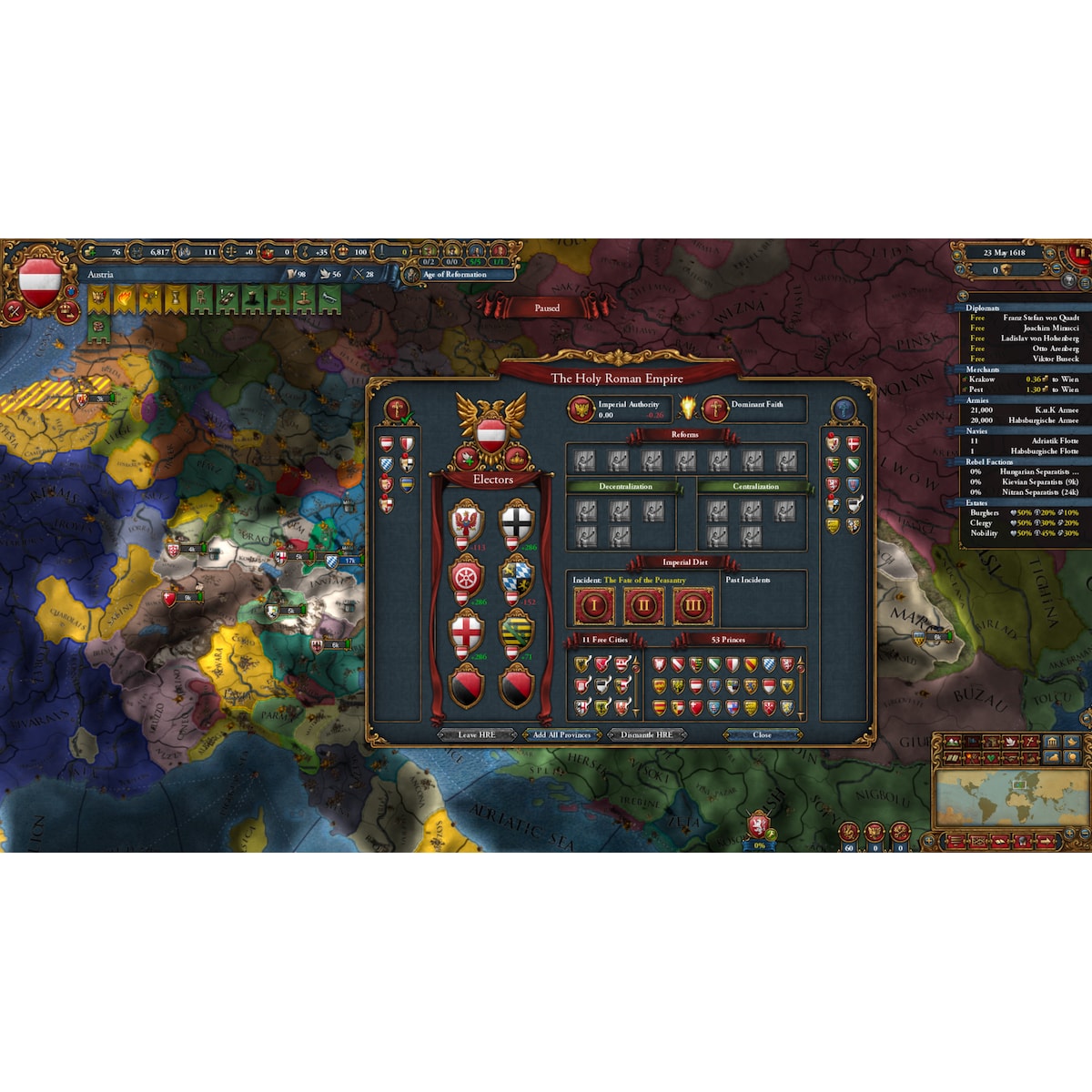 Europa Universalis IV: Emperor - PC Windows