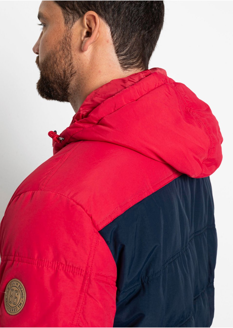 Veste d'hiver matelassée à capuche