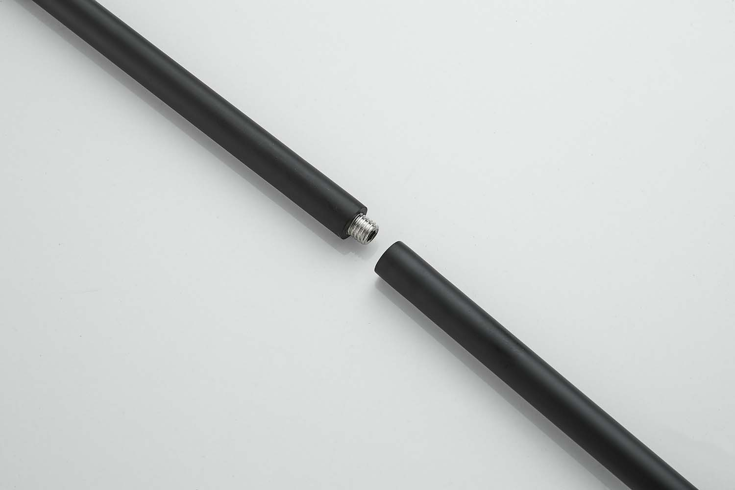 Saniclear Academy vloerwisser 120cm zwart mat