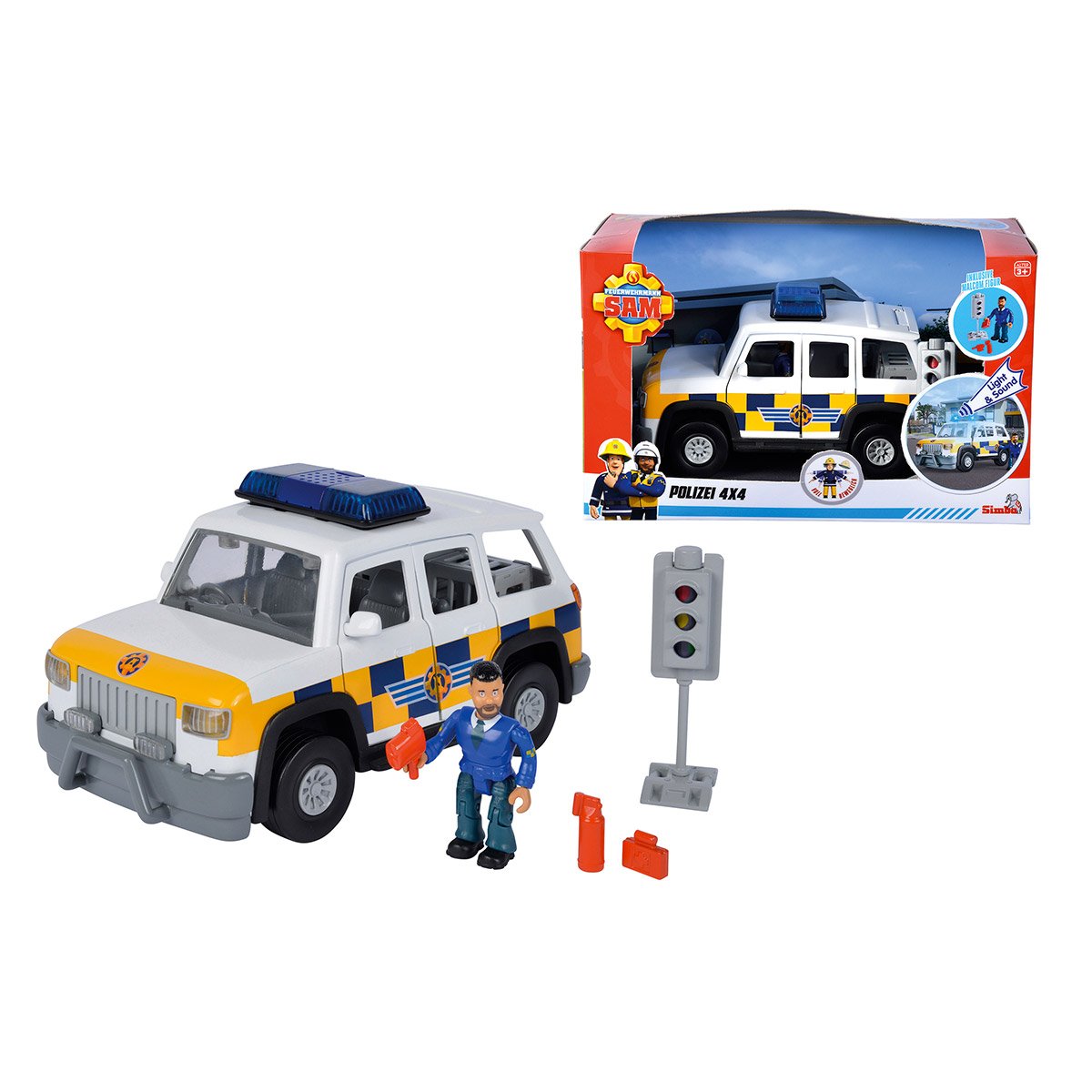 4 X 4 de police - Sam le pompier