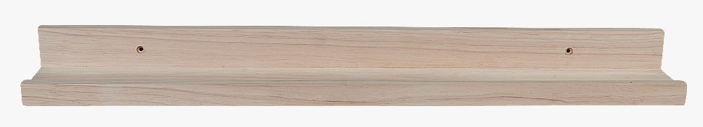 Bildehylle lys natur - 70x10x6 cm