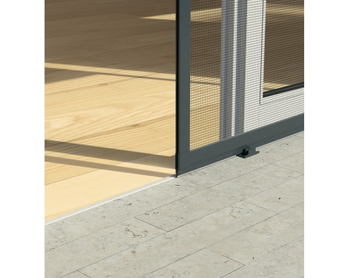 Insectenhor Windhager EXPERT schuifdeur antraciet 120x240 cm